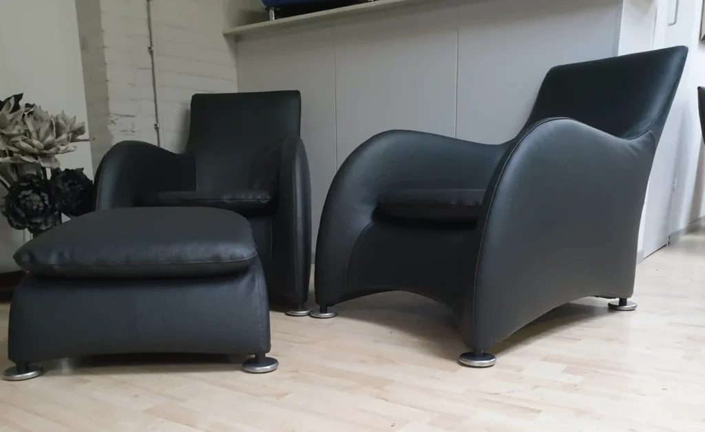 Loge in Toledo Nero – Diverse merken, herstoffering door Holland Design Label Breda