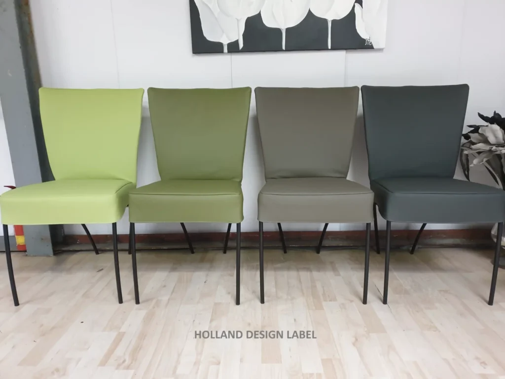 Spica groentinten – LeoLux, herstoffering door Holland Design Label Breda